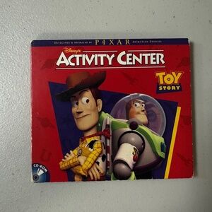 Vintage Disney Toy Story Activity Center Animated Storybook Computer Game Pixar